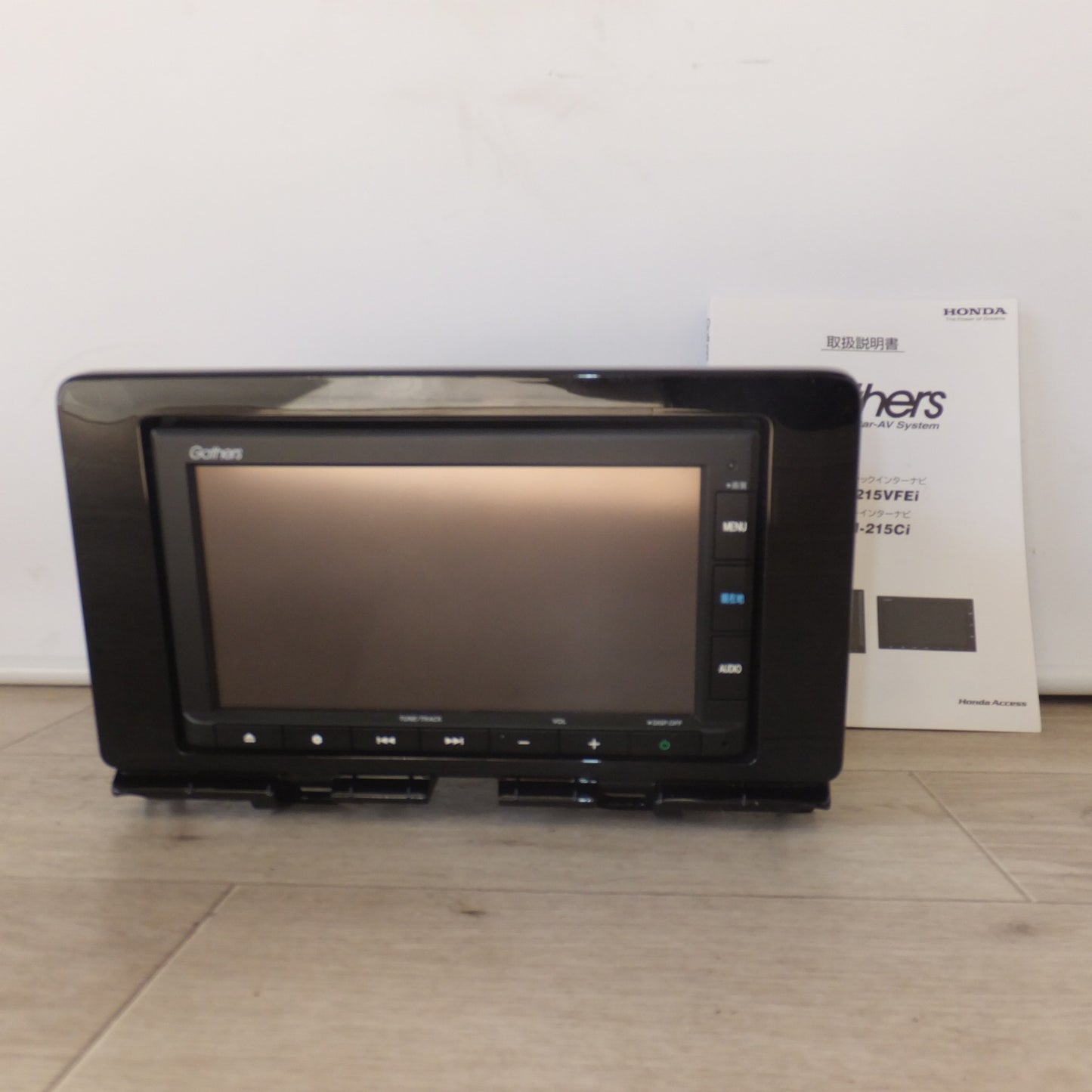 [送料無料] 現状品★パナソニック製 ホンダ 純正 エントリーインターナビ Gathers VXM-215Ci  08A40-PH5-K10-01 セキュリティロック★