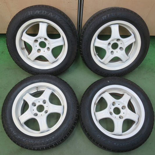 バリ溝！22年！9分★RAYS VOLK RACING GROUP AV FORTESST2 AV-REV 185/60R15 レーダー RIVERA PRO2 レイズ 15インチ PCD114.3/4H★6053009イノ