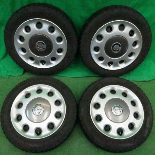 *送料無料* 4本価格★ダイハツ ミラ ココア 純正 スチール 155/65R14 オートバックス ノーストレック N3 PCD100/4H★4050302ナス