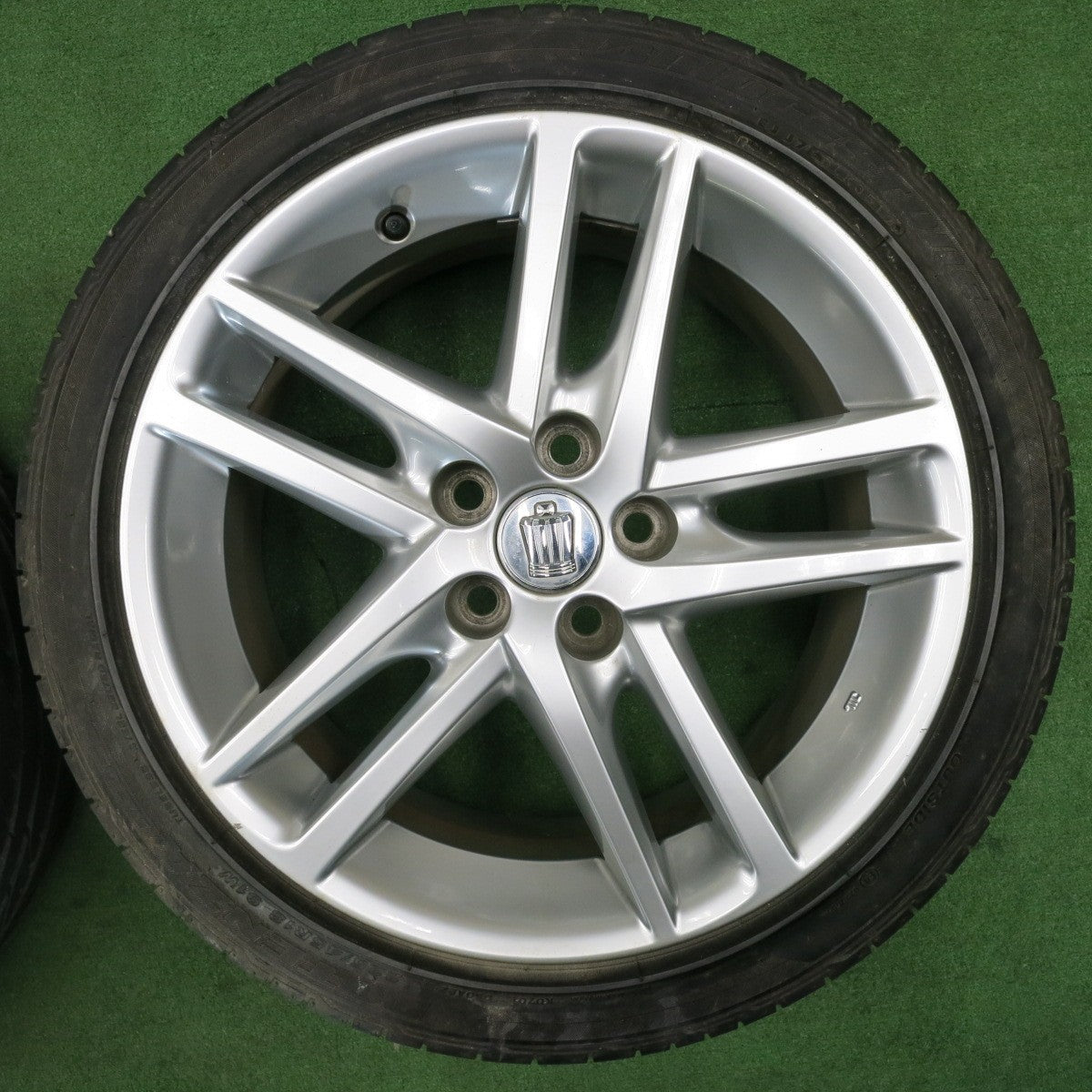 [送料無料] キレイ★トヨタ 200系 クラウン アスリート 純正 225/45R18 ブリヂストン ポテンザ RE050A 18インチ PCD114.3/5H★5010401NJノ