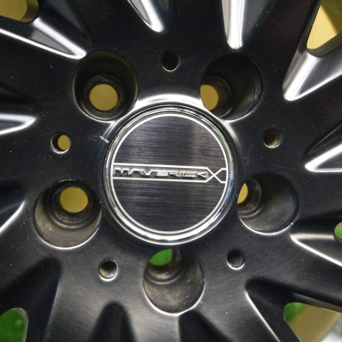 超バリ溝 24年 ほぼ10分★86 BRZ等 MAVERICK MV-1212F 215/35R19 マックストレック M1 マーベリック PCD100/5H★2021207Hノ