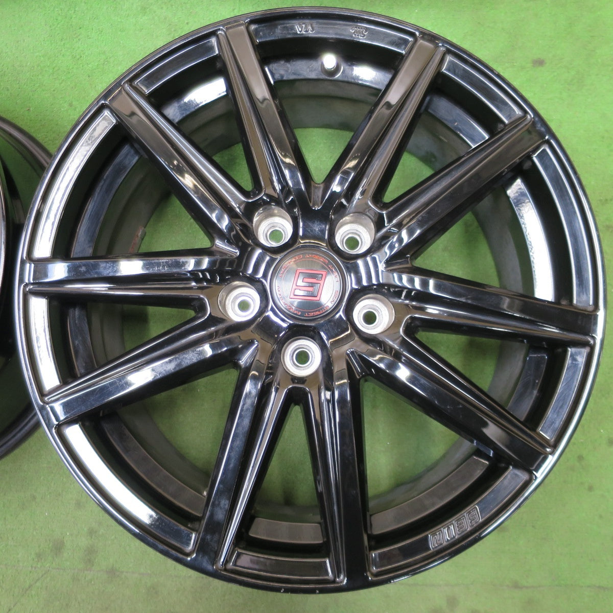 4本価格★SEIN SS ザイン ホイール 17インチ 17×7J PCD114.3/5H★6030904ナホ