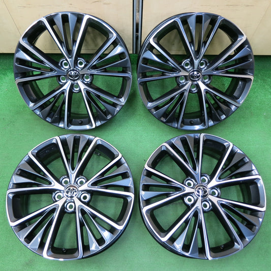 *送料無料* 新車外し★トヨタ 60系 プリウス Zグレード 純正 ホイール 19インチ 19×6.5J PCD114.3/5H★4050207イホ