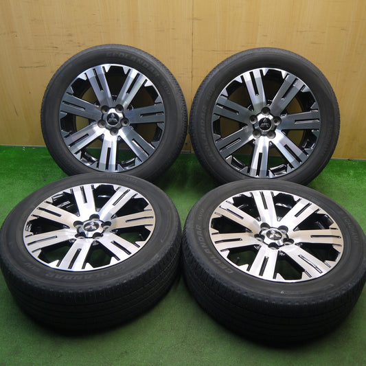 キレイ★三菱 デリカ D:5 純正 225/55R18 ヨコハマ ジオランダー SUV G055 G055E 18インチ D5 PCD114.3/5H★6031001Hノ
