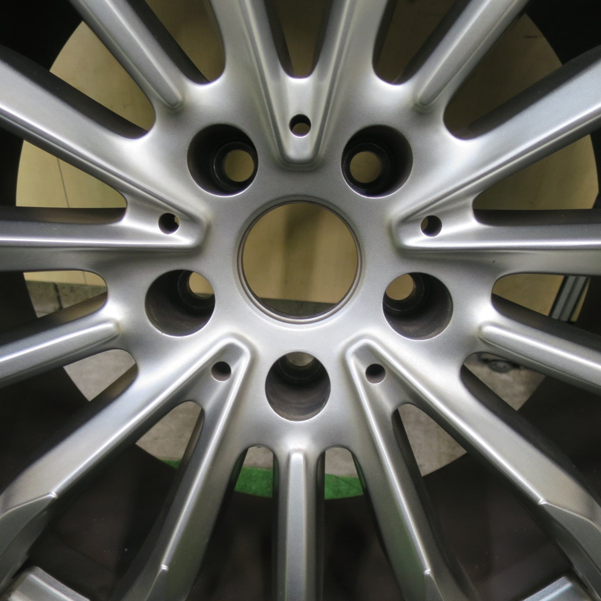 バリ溝！キレイ！9.5分★BMW 等 MAK RAPP 265/50R19 スタッドレス ブリヂストン ブリザック DM-V3 ラップ 19インチ PCD112/5H★6010506ナス