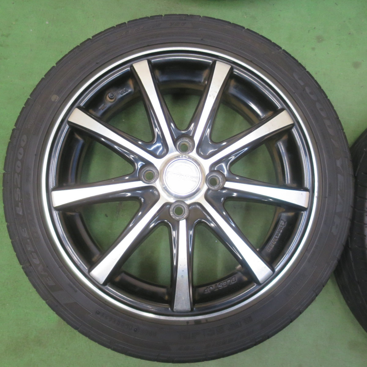 4本価格★EUROMAGIC BLEST JP 165/55R15 グッドイヤー イーグル LS2000 hybridⅡ 15インチ ユーロマジック ブレスト PCD100/4H★6022805イノ