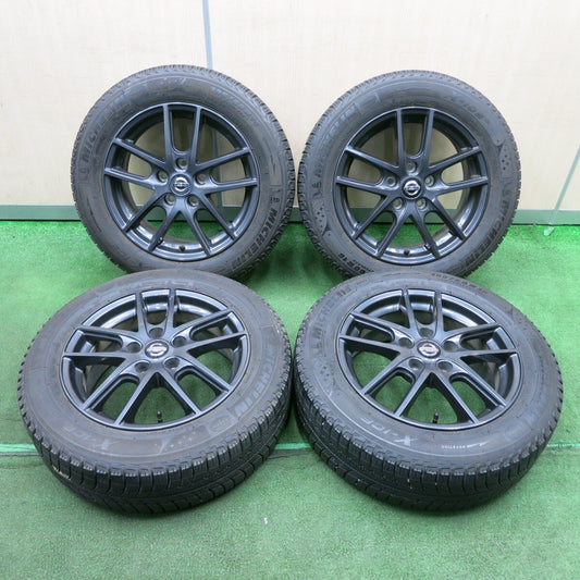 バリ溝 8.5分★日産 C27 セレナ 純正 OP エスティーロ 195/60R16 スタッドレス ミシュラン X-ICE XI3 PCD114.3/5H★4032704NJス
