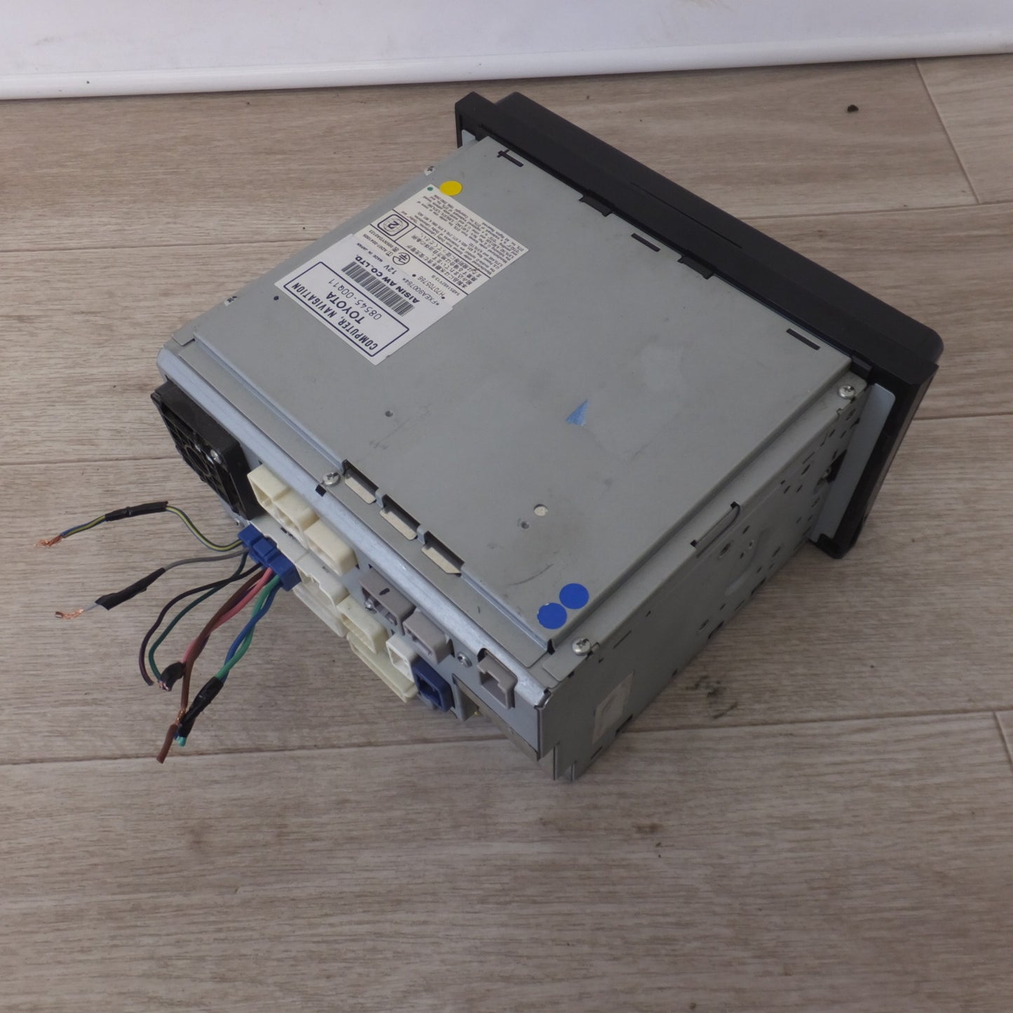 [送料無料] ★AISIN AW製 トヨタ 純正 HDDナビゲーション NHDA-W57G 08545-00Q11(22)★
