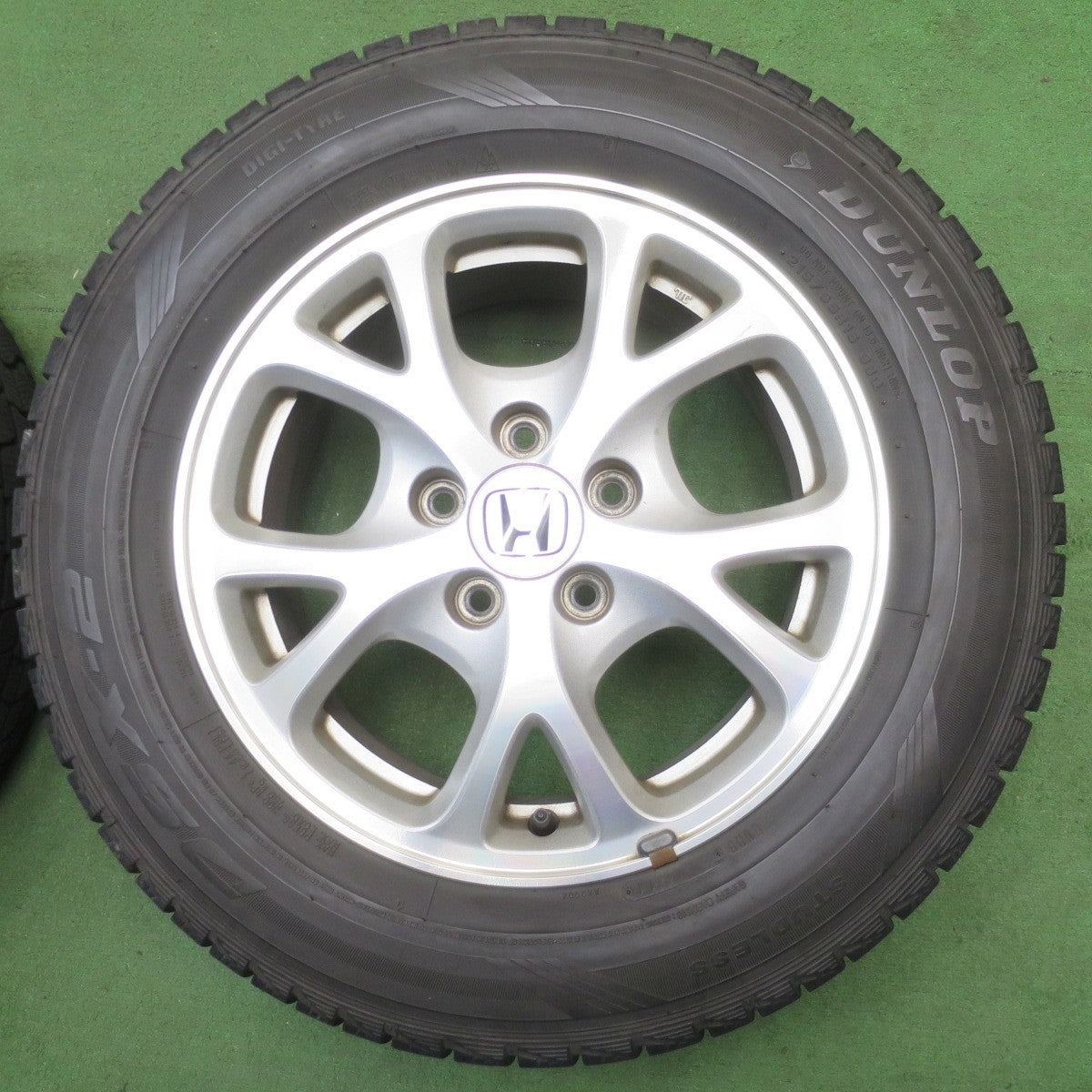 4本価格★ホンダ エリシオン 純正 215/65R16 スタッドレス ダンロップ DSX-2 16インチ PCD114.3/5H★6042401NJス