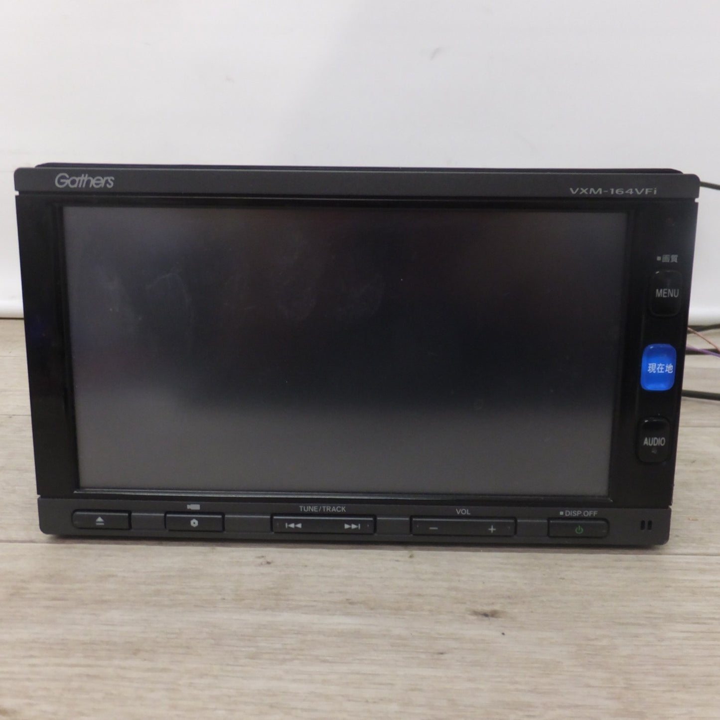 [送料無料] 現状品★ケンウッド製 ホンダ 純正 ベーシックインターナビ Gathers VXM-164VFi　セキュリティロック品(73★