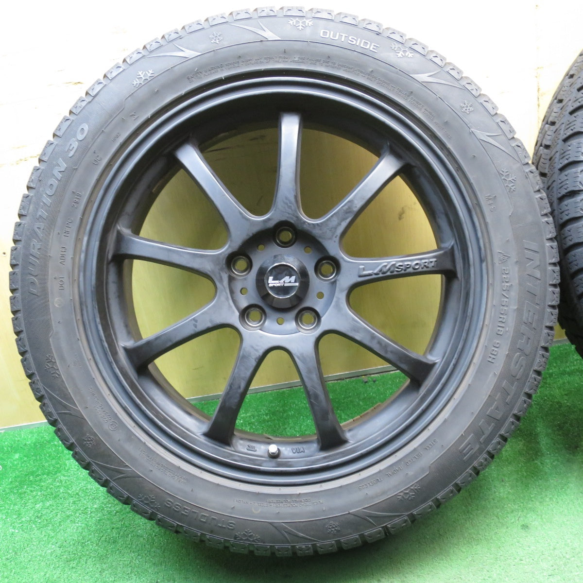 キレイ★スタッドレス LM SPORT 225/55R18 インターステート DURATION 30 LMスポーツ 18インチ PCD114.3/5H★5060204NJス