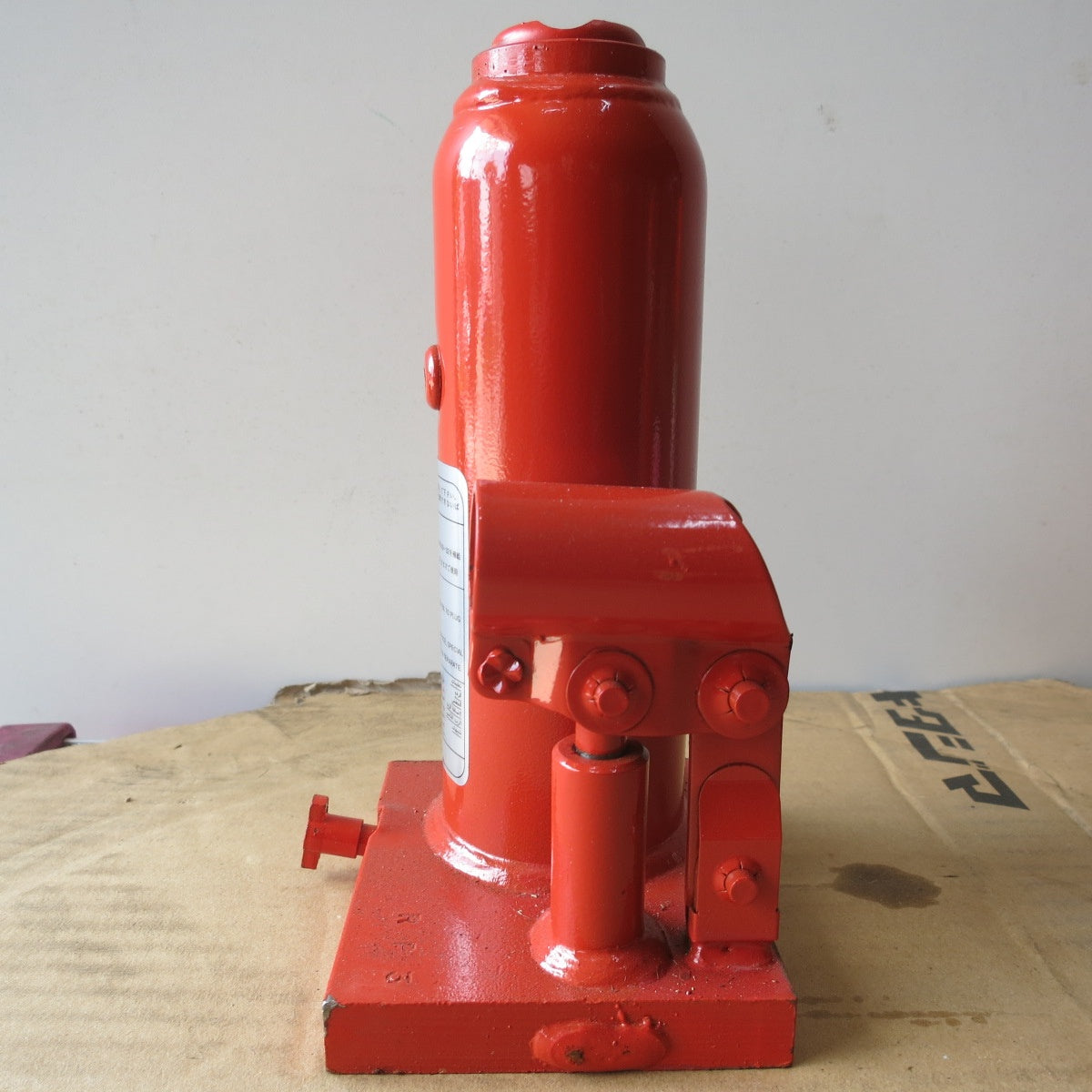 [送料無料] ◆マサダ 油圧 ジャッキ NF-5I-2 工具 5TON 5ton 5トン 5000kg 油圧式 オイル だるま ダルマ 車載 自動車 点検 整備①◆