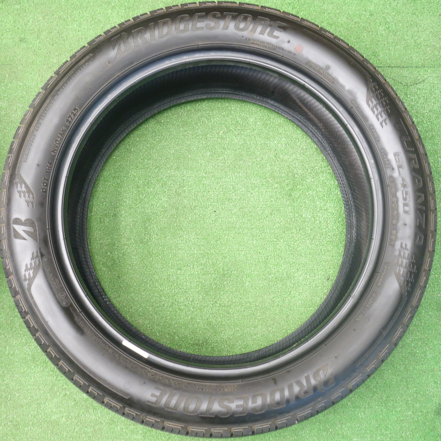 ほぼ新車外し！25年★235/50R19 ブリヂストン トランザ EL450 タイヤ 19インチ エクストレイル ハリアー フォレスター 等★6022003KTノタ