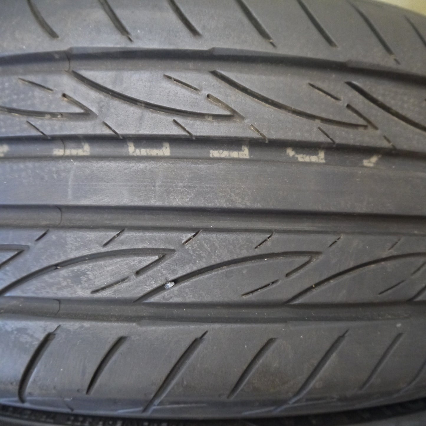 バリ溝！25年！9.5分！2本◎195/50R16 ヨコハマ アドバン FLEVA V701 ENKEI Racing S エンケイ レーシング 16インチ PCD114.3/4H◎6061203Hノ