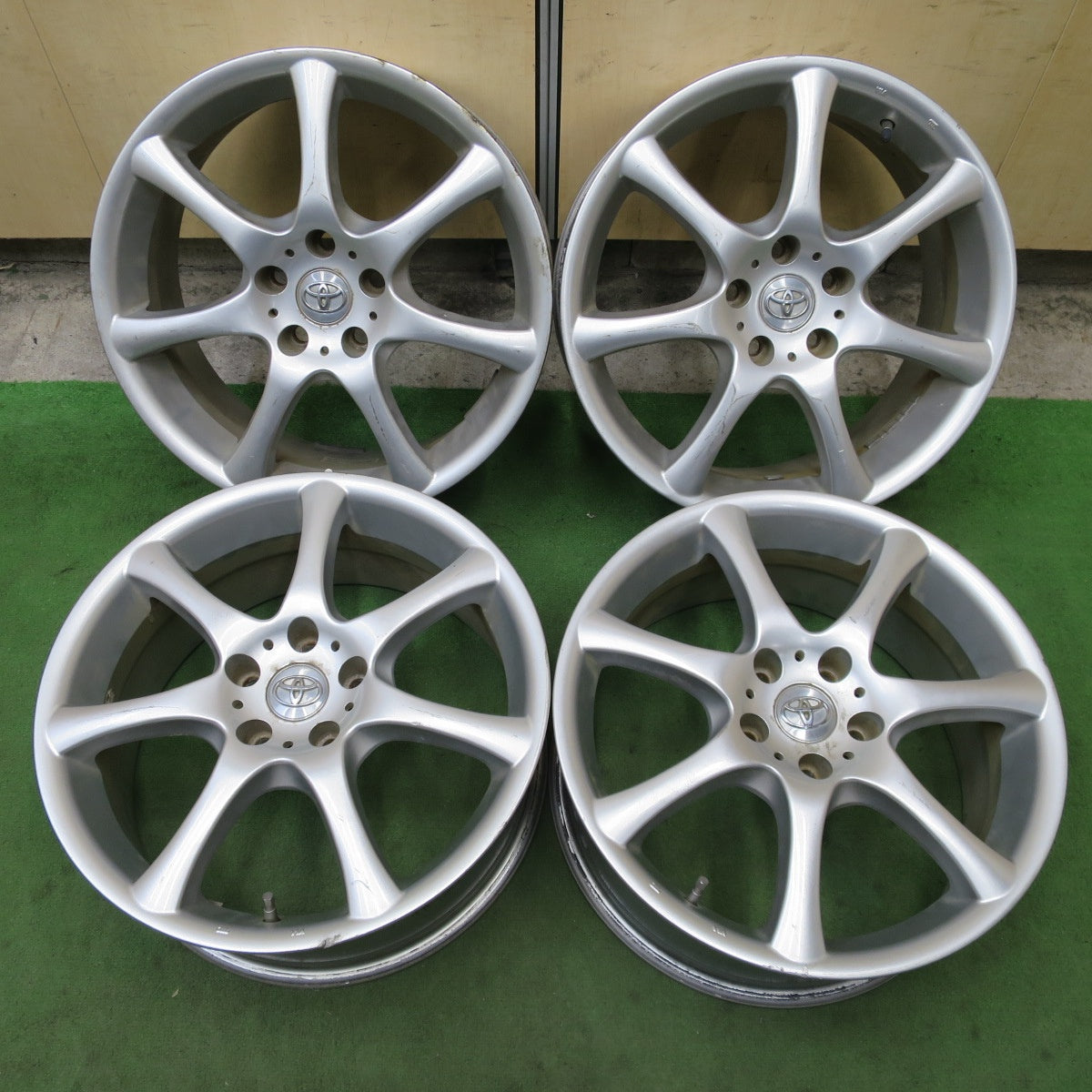 4本価格★トヨタ エスティマ 等 純正 ホイール 18インチ 18×8JJ PCD114.3/5H★6070803NGホ