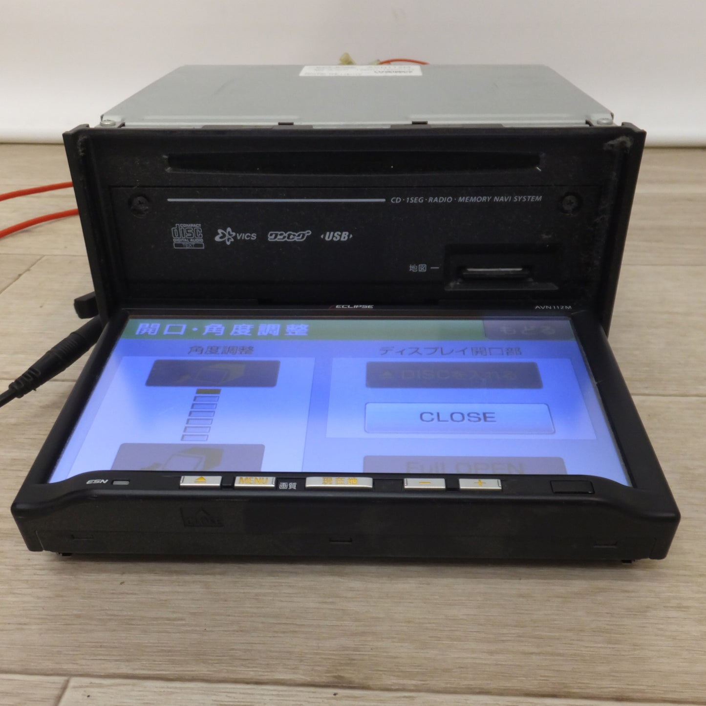 [送料無料] ★富士通テン イクリプス ECLIPSE メモリーナビゲーション AVN112M[7]★