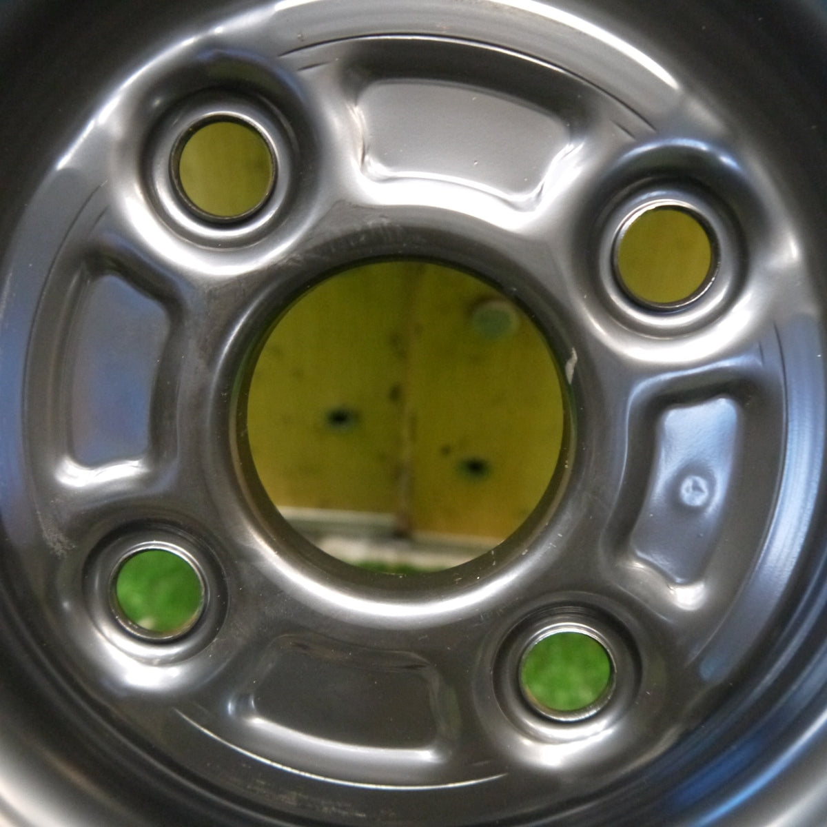 未使用！1本◎ダイハツ LA600S タント 純正 スチール ホイール 14インチ 14×4.5J PCD100/4H◎6082408Hホ