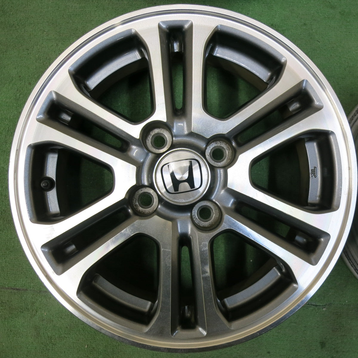 [送料無料] 4本価格★ホンダ N-BOX 純正 ホイール 14インチ 14×4.5J Nボックス PCD100/4H★5021905SYホ