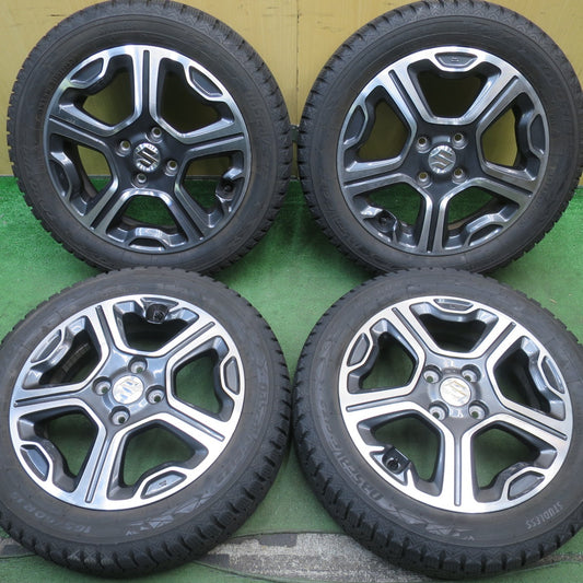 バリ溝！22年！9.5分以上★スズキ MR31S ハスラー 純正 165/60R15 スタッドレス トーヨー オブザーブ GIZ2 15インチ PCD100/4H★5092402NJス
