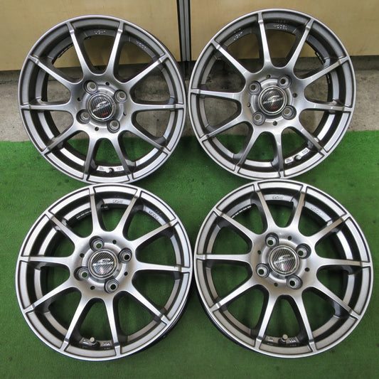 キレイ★SCHNEIDER ATECH 14インチ ホイール シュナイダー エーテック 14×4.5J PCD100/4H★6030905NGホ