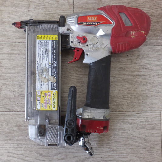 ジャンク★マックス MAX スーパーフィニッシュネイラ TA-255SF1 0.4~0.8MPa 使用ネイル足長 15~55mm★