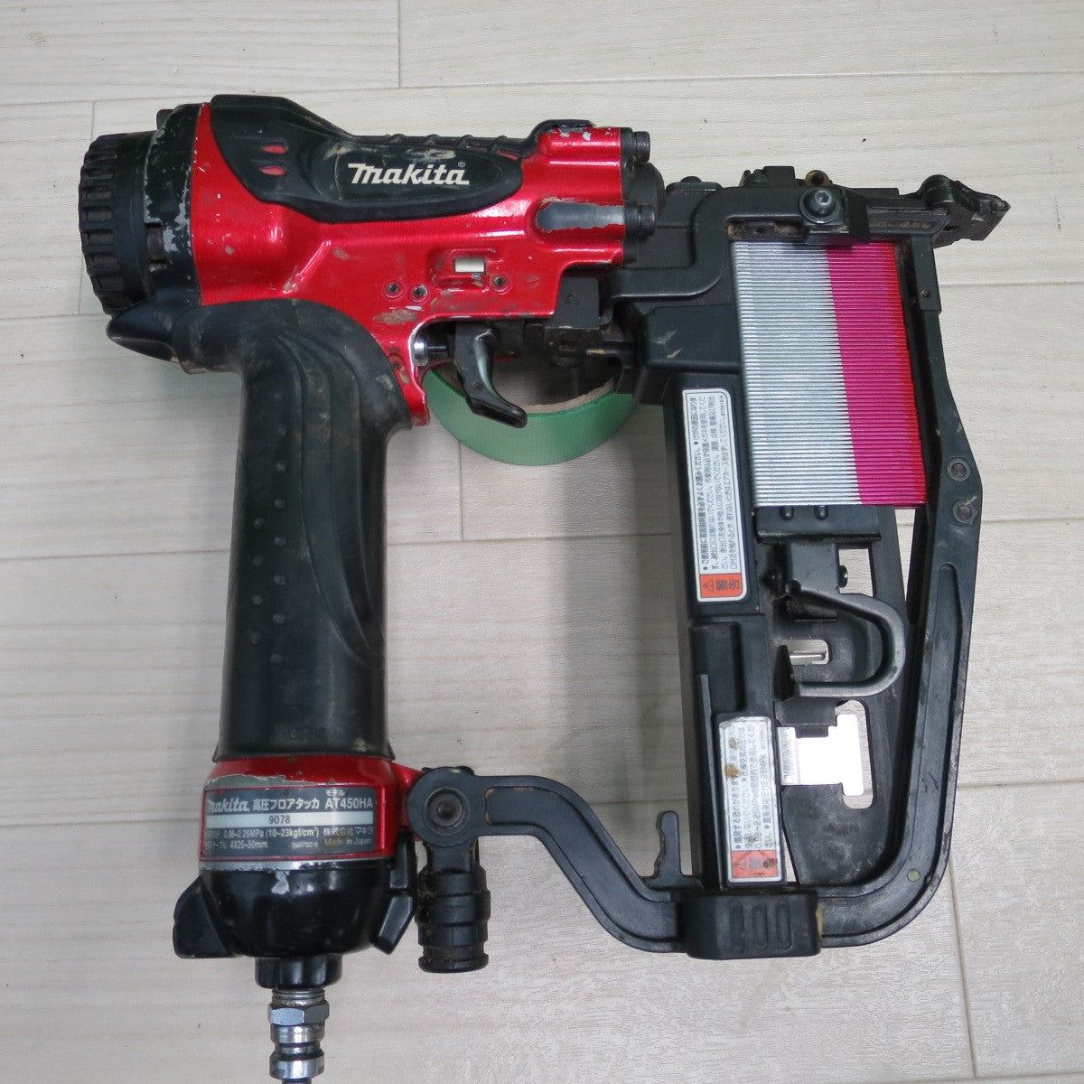[送料無料] ☆マキタ 高圧 フロア タッカ AT450HA エアー ツール 工具 タッカー makita①☆