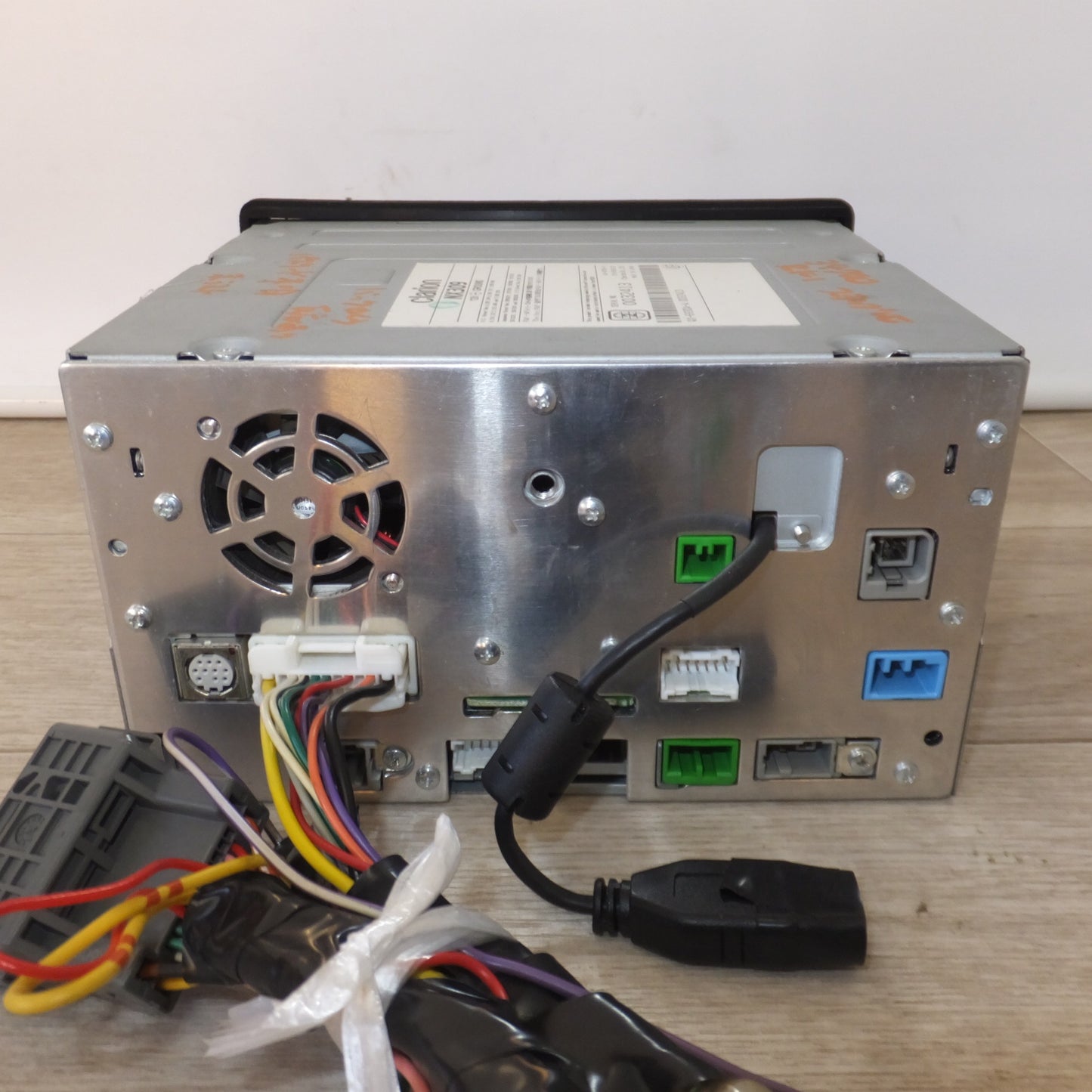 [送料無料] 現状品★クラリオン clarion ワイド7型 2DIN ワンセグ/DVD/SDD AV-Naviシステム NX309 セキュリティロック(13)★