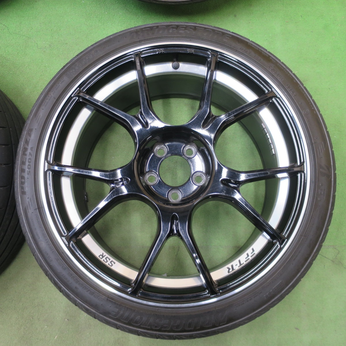4本価格！23年◎86 BRZ 等 SSR GTX02 FFT-R 225/40R18 ブリヂストン ポテンザ S007A 18インチ PCD100/5H◎6090901NGノ