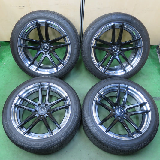 バリ溝！キレイ！9.5分★ベンツ 等 BC FORGED 305/40R22 コンチネンタル クロスコンタクト UHP BCフォージド 22インチ PCD130/5H★5090701IMノ