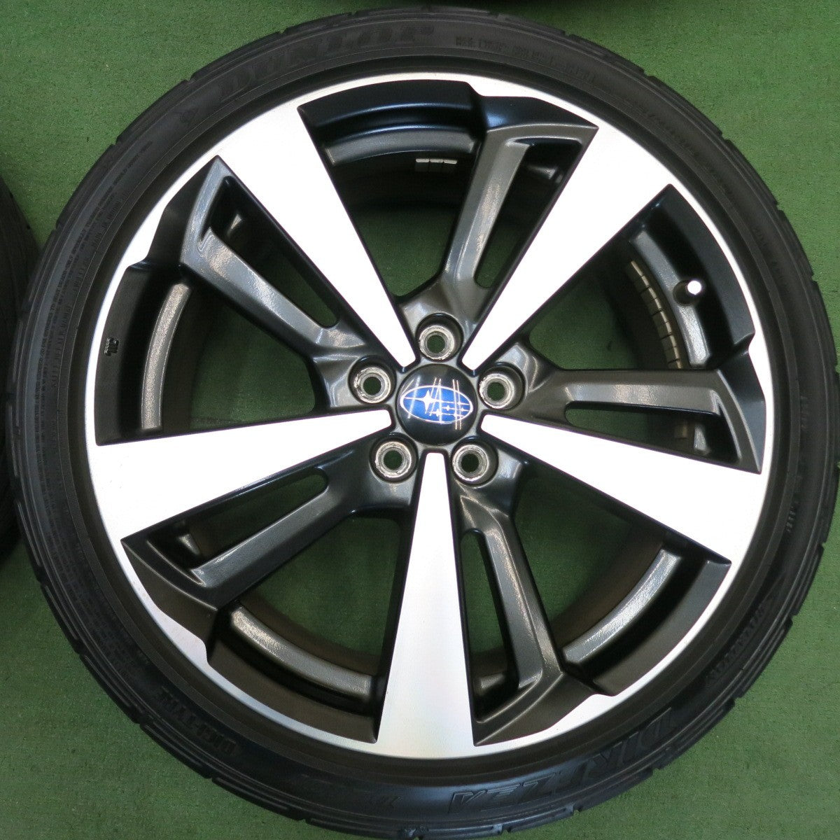 4本価格★スバル インプレッサ スポーツ 純正 225/40R18 ダンロップ DIREZZA DZ101 18インチ PCD100/5H★6052108HAノ