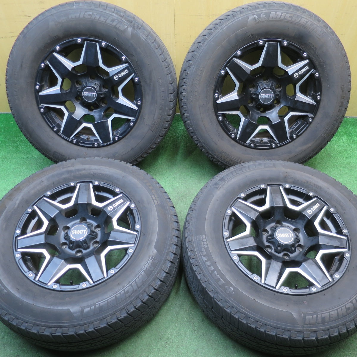4本価格★SWATT CLIMATE 265/65R17 ミシュラン LATITUDE TOUR スワット クライメイト 17インチ PCD139.7/6H★6042104NJノ