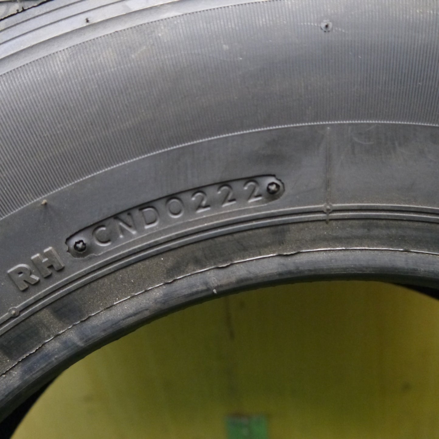 新車外し！22年！1本★165/80R14 91/90N ブリヂストン エコピア R680 タイヤ 14インチ タウンエース バネット 等★6033102Hノタ
