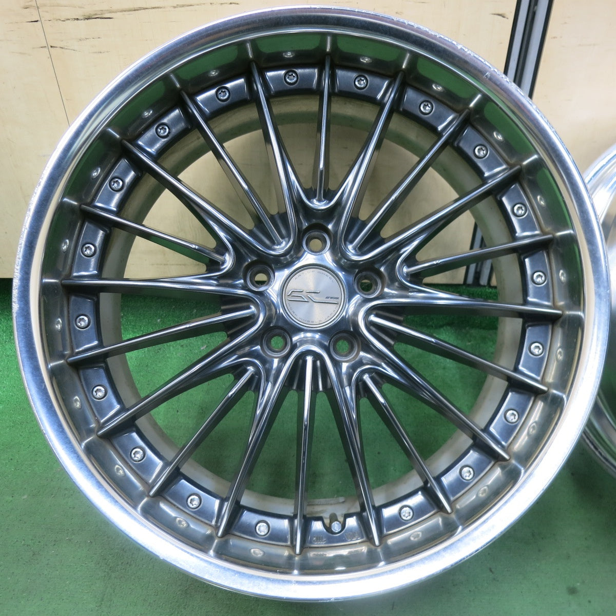 希少！4本価格★WORK SCHWERT REGNITZ SWF ワーク シュヴァート レグニッツ 20インチ ホイール 20×8.5J PCD114.3/5H★5061110SYホ