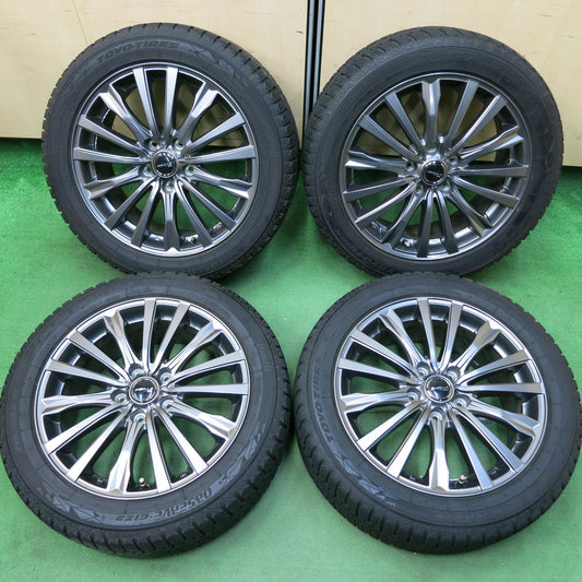 *送料無料* バリ溝!22年!キレイ!9.5分以上★スタッドレス 215/50R17 トーヨー オブザーブ GIZ2 SIBILLA NEXT W5 シビラ 17インチ PCD114.3/5H★4090509SYス