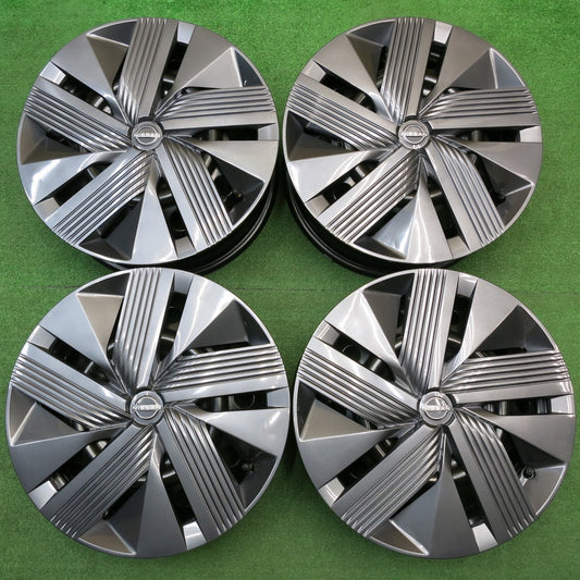 新車外し！付属品付き★日産 E13 ノート 純正 スチール ホイール 16インチ 16×5.5J NOTE PCD100/4H★5112505HAホ