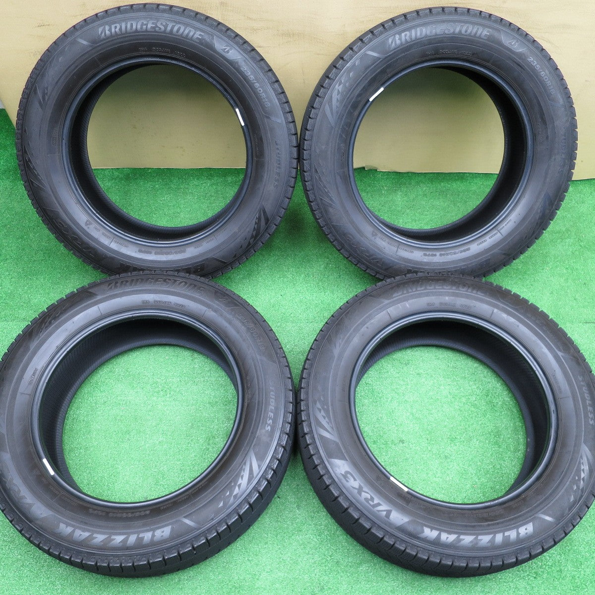 4本価格！22年★スタッドレス 235/60R18 ブリヂストン ブリザック VRX3 タイヤ 18インチ レクサス NX CX-60 CR-V 等★5122003NKスタ