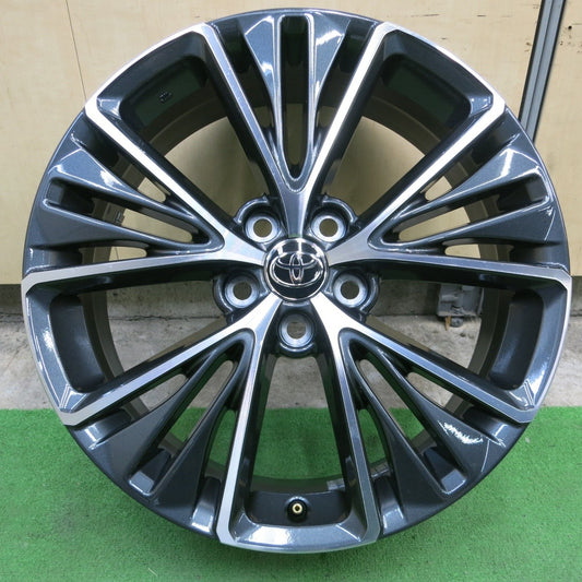 新車外し！1本★トヨタ 60系 プリウス Zグレード 純正 ホイール 19インチ 19×6.5J PCD114.3/5H★5021206ナホ