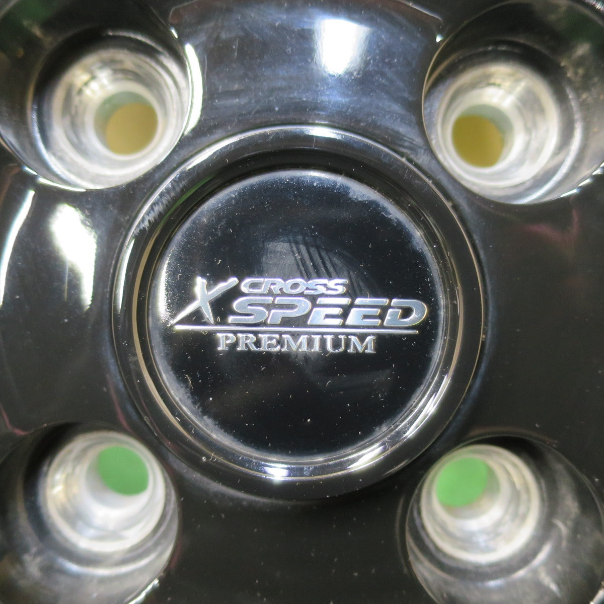 [送料無料] バリ溝！22年！綺麗！9.5分以上★スタッドレス X CROSS SPEED 165/65R14 ダンロップ ウインターマックス WM02 PREMIUM ソリオ ハスラー 等 PCD100/4H★5011306イス