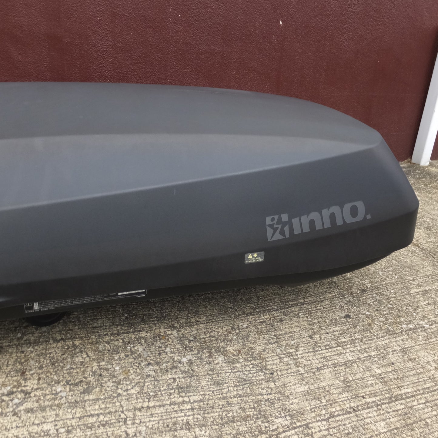 【愛知発 直接引取限定】付属品付き！鍵付き◆inno. CARMATE ルーフボックス BRM2020 PHANTOM2020 400L ルーフキャリア カーキャリア イノー カーメイト◆