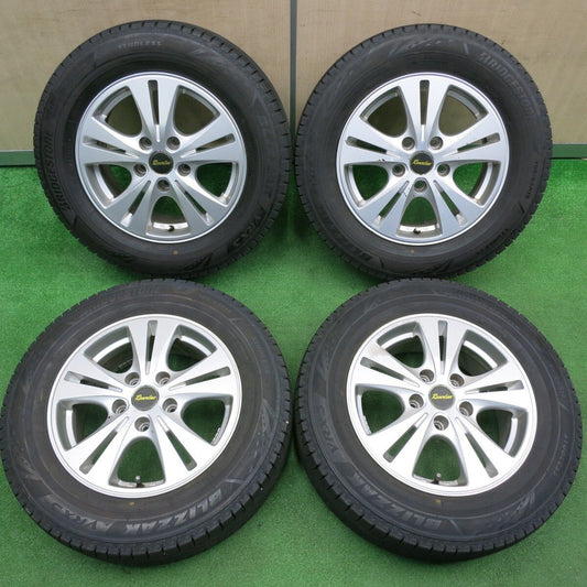 バリ溝！22年！9.5分★スタッドレス 195/65R15 ブリヂストン ブリザック VRX3 Reverline リバーライン 15インチ PCD114.3/5H★4120507TNス