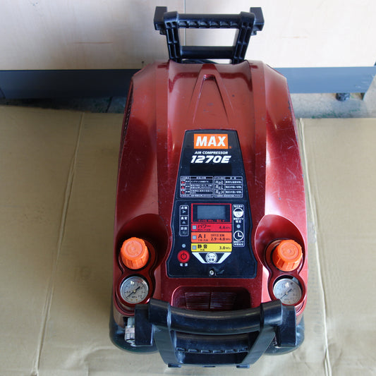*送料無料*☆MAX エアー コンプレッサー AK-HH1270E エアー ツール 工具 マックス 現状品☆