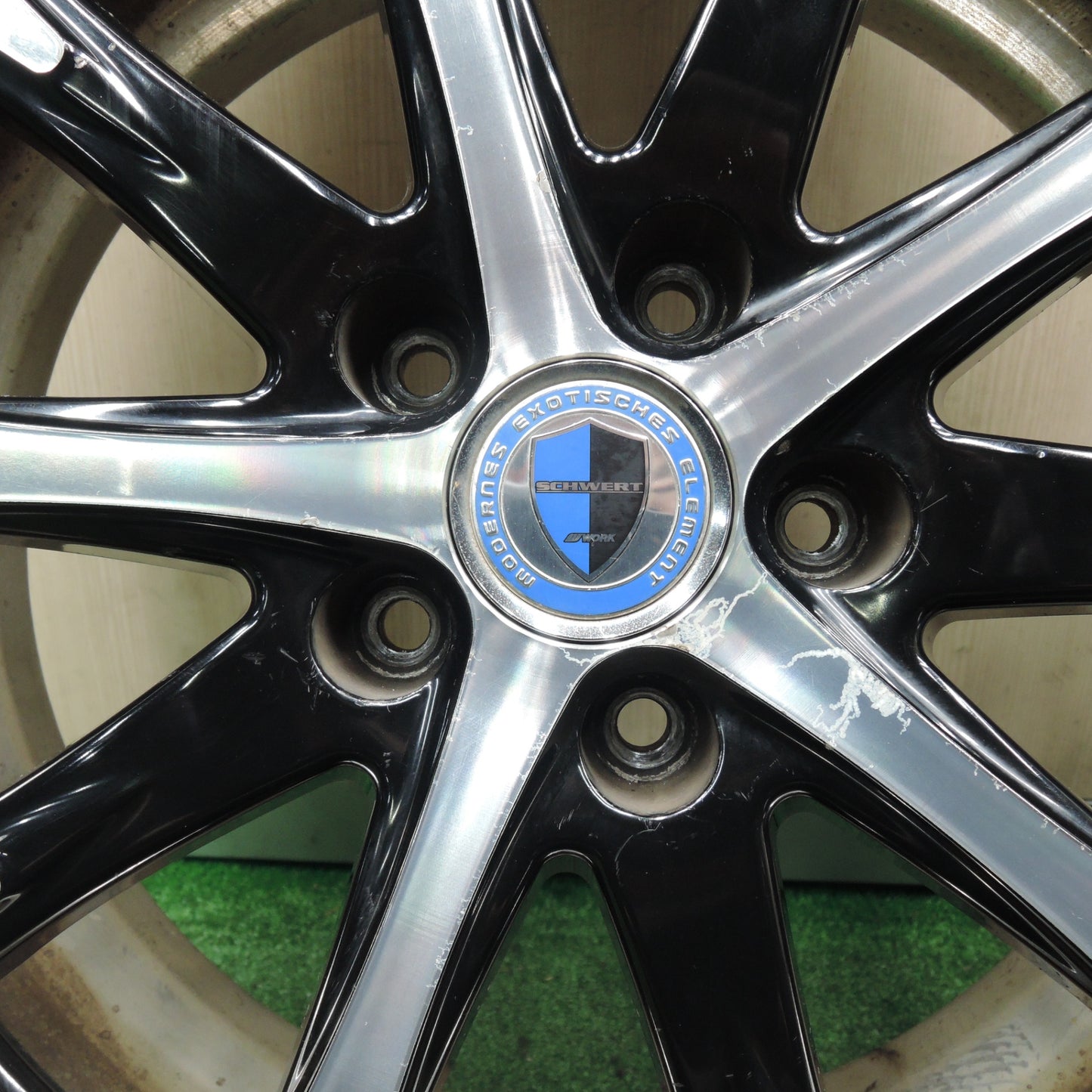 *送料無料* バリ溝！21年！9分★WORK SCHWERT SW4 225/40R19 275/30R19 ナンカン ウルトラ スポーツ NS-2 ワーク シュバート PCD114.3/5H★4021306TNノ
