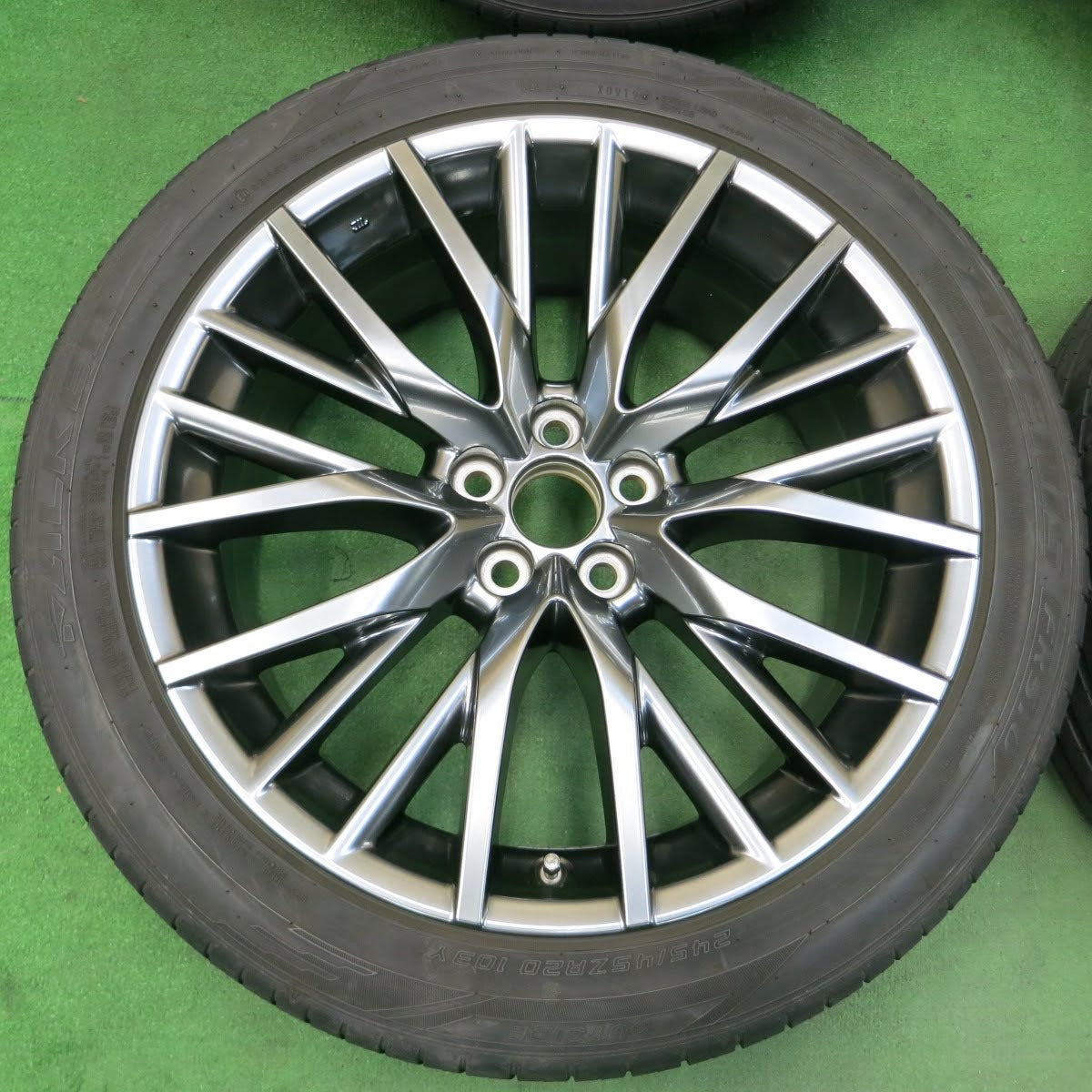[送料無料]キレイ！19年★レクサス RX Fスポーツ 純正 245/45R20 ファルケン アゼニス FK510 20インチ PCD114.3/5H★3092306イノ