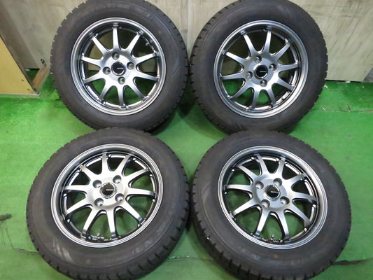 [送料無料]バリ溝！19年！キレイ！ほぼ10分★スタッドレス 175/65R14 オートバックス ノーストレック N3i G-SPEED Gスピード 14インチ PCD100/4H★3021501Hス