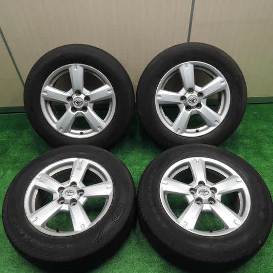[送料無料]バリ溝！8.5分★トヨタ RAV4 純正 225/65R17 グッドイヤー ASSURANCE 17インチ PCD114.3/5H★3070601IHノ