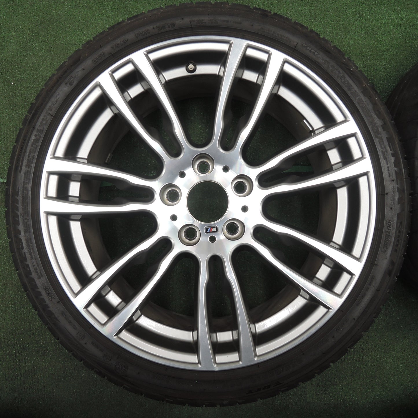 *送料無料* 4本価格★BMW F30 F31 3シリーズ Mスポーツ 純正 OP 225/40R19 255/35R19 ブリヂストン ポテンザ S001 PCD120/5H★4022302NJノ