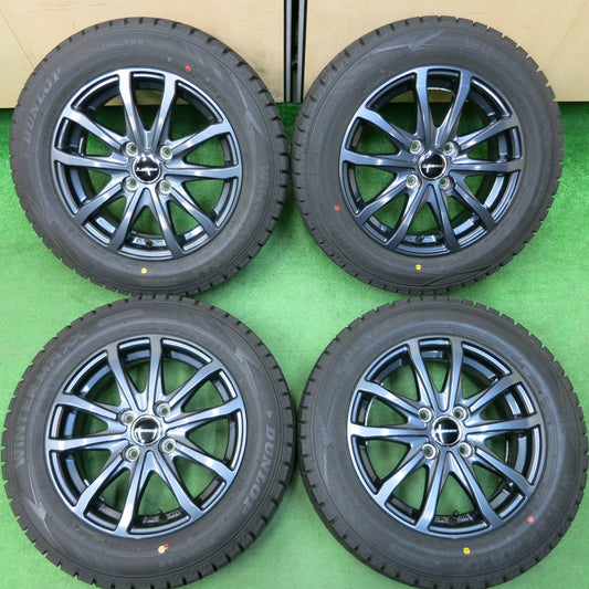 *送料無料* タイヤほぼ未使用!21年!キレイ★スタッドレス 175/65R14 ダンロップ ウインターマックス WM02 LEBEN レーベン 14インチ PCD100/4H★4020903イス