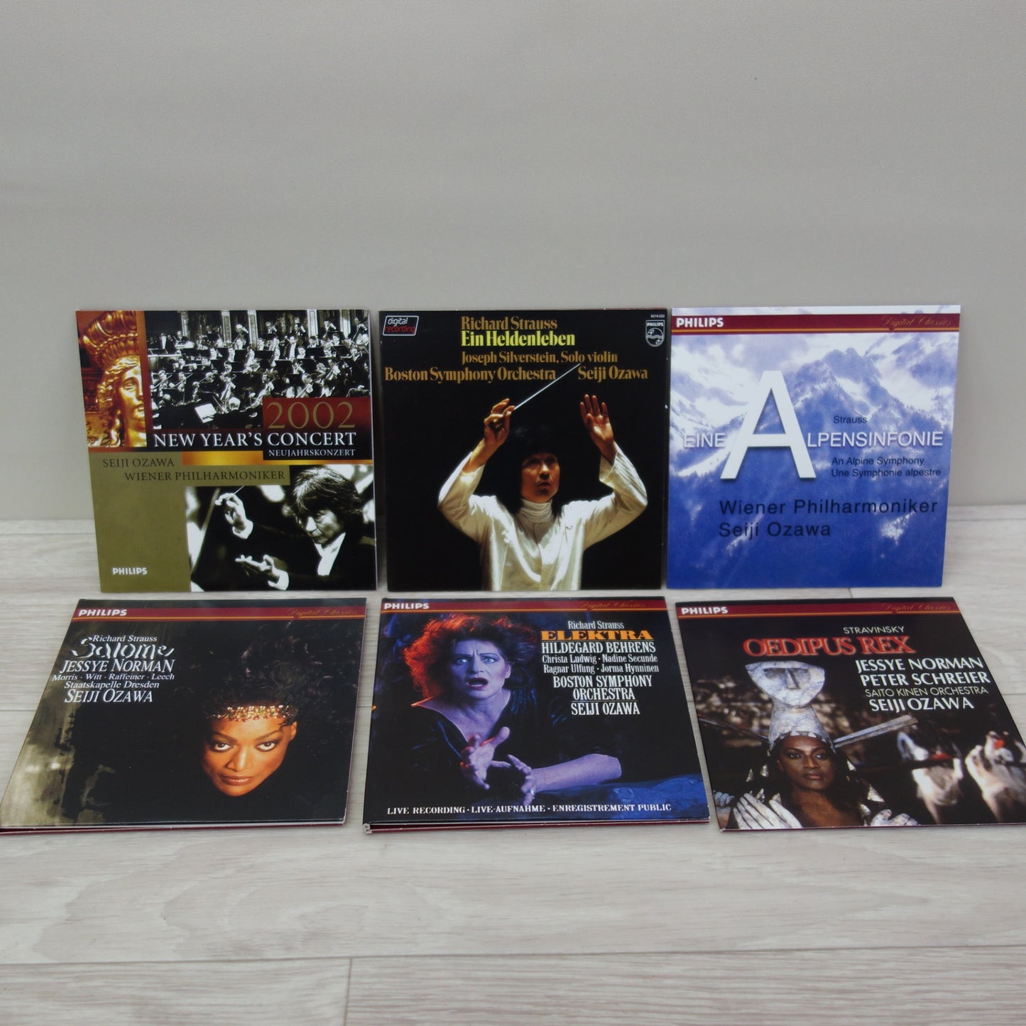 [送料無料] キレイ☆SEIJI OZAWA 小澤征爾 THE PHILIPS YEARS CD BOX Disk CDボックス フィリップス・イヤーズ☆
