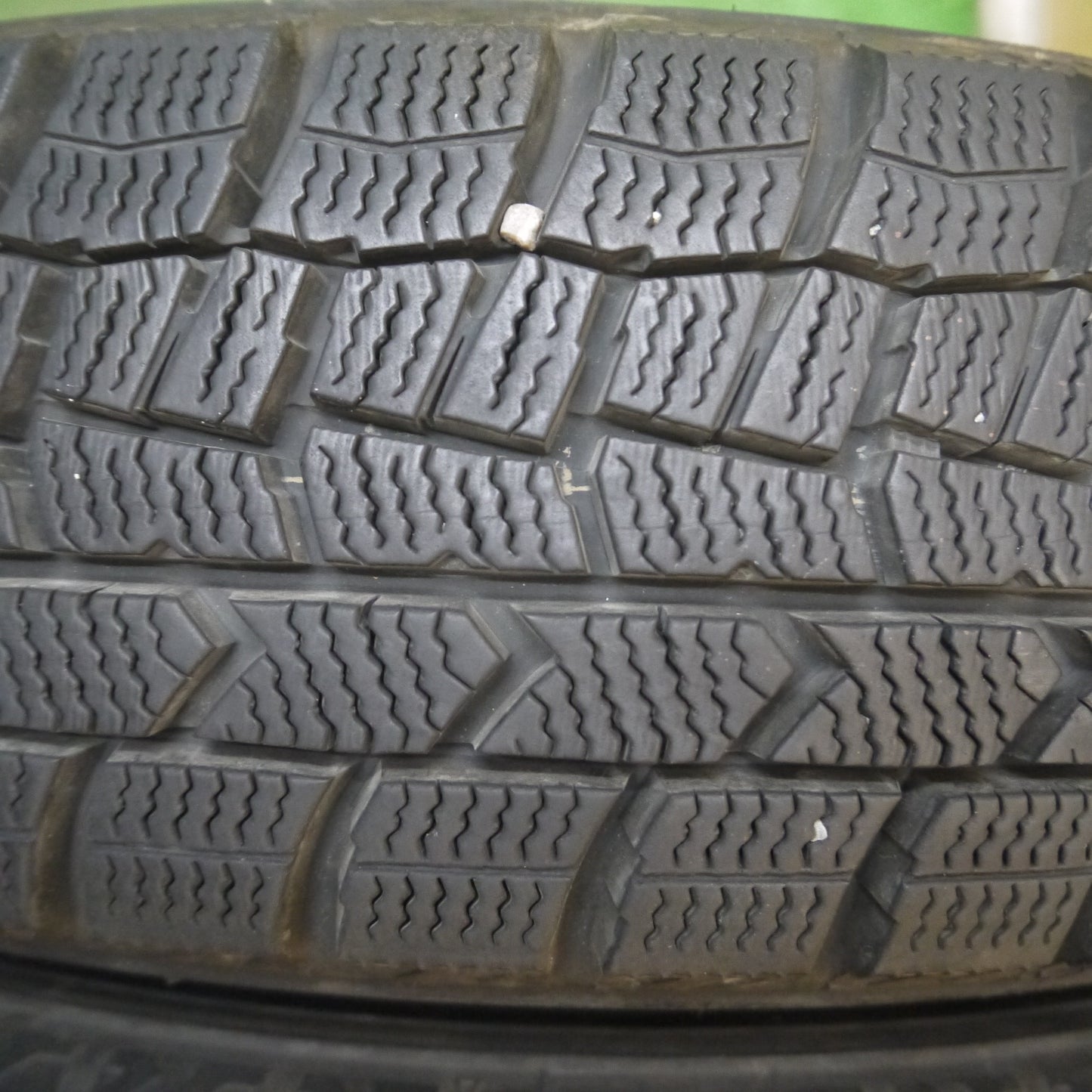 *送料無料*超バリ溝！21年！キレイ！9.5分以上★スタッドレス 155/65R14 ダンロップ ウインターマックス WM02 TIRADO Eta LA STRADA 14インチ PCD100/4H★4012208Hス
