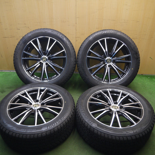 *送料無料*バリ溝!キレイ!9分★スタッドレス 225/55R18 ブリヂストン ブリザック DM-V3 RiZLEY ライツレー 18インチ PCD114.3/5H★4011205Hス